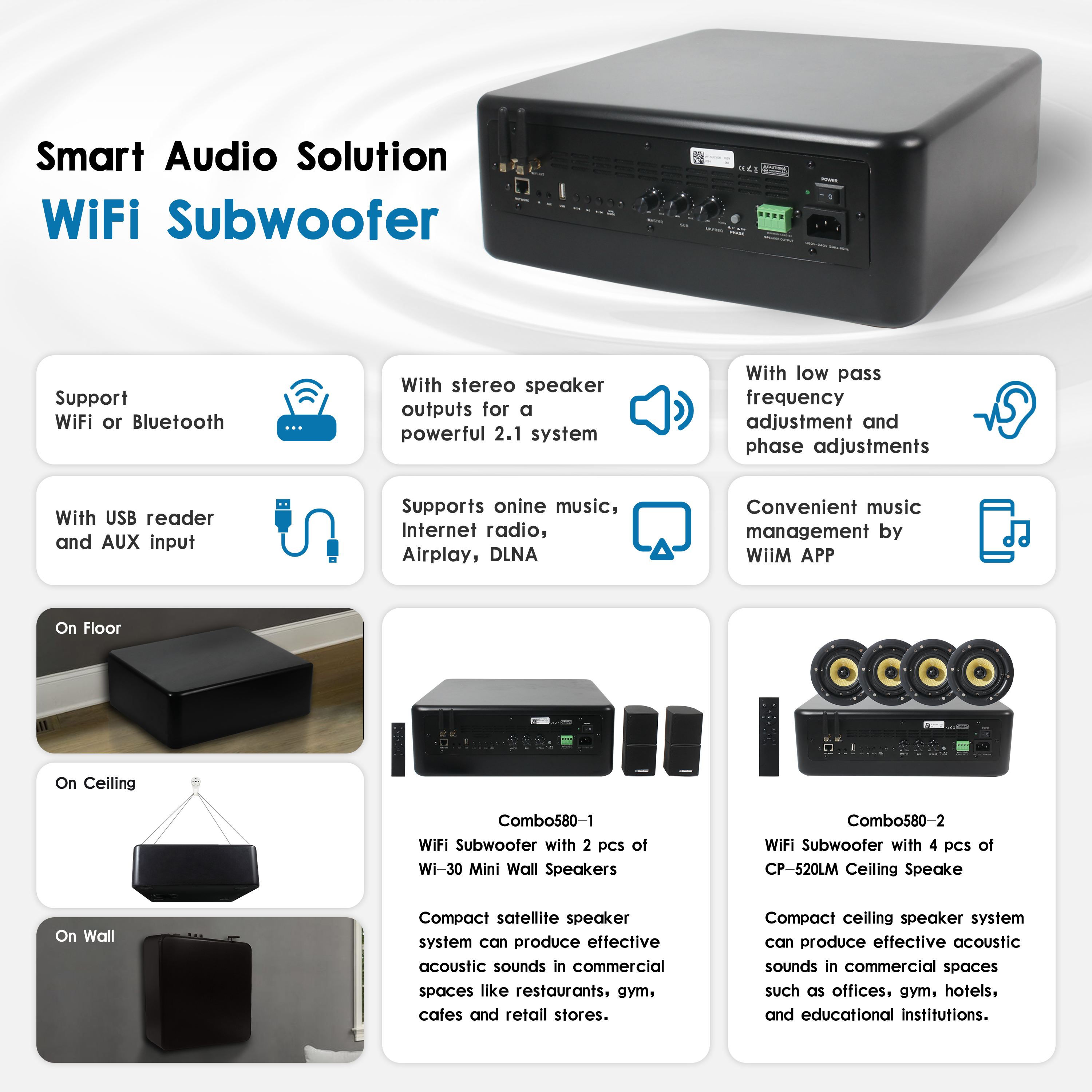 5.25-Inch WiFi Subwoofer
